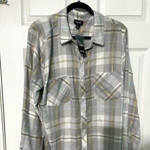 a.n.a Flannel , brand new, soft NWT